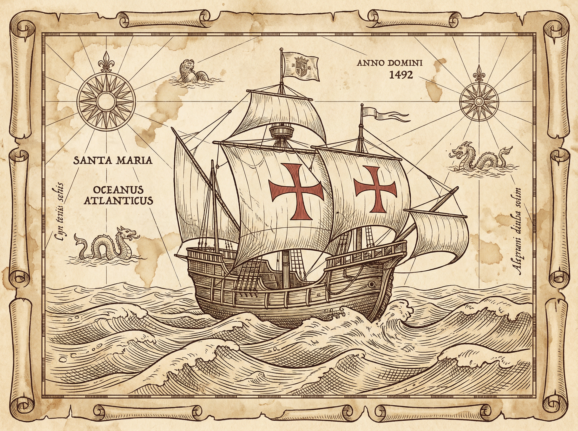 征途国际 - 圣玛利亚号克拉克帆船